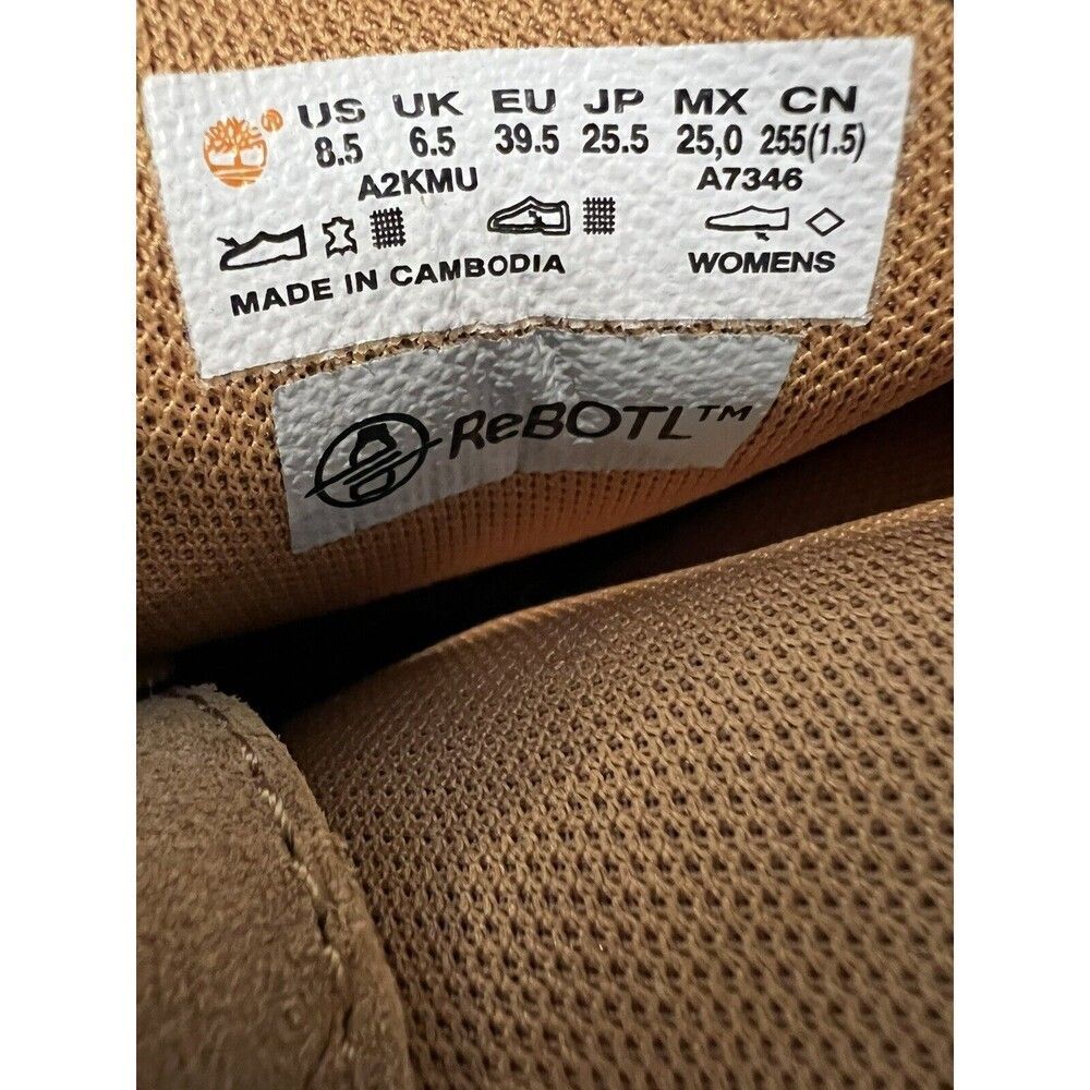 Timberland Sky Boots Women's 6" Lace Up Waterproof Ankle Boots Arch Support 8.5 - Picture 8 of 16